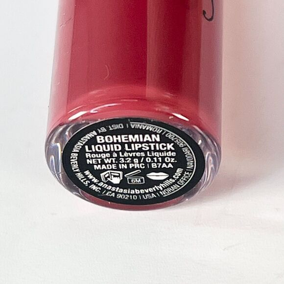 Anastasia Liquid Lipstick Matte Long Lasting Bohemian Red .11oz 3.2g New NIB - Picture 11 of 13